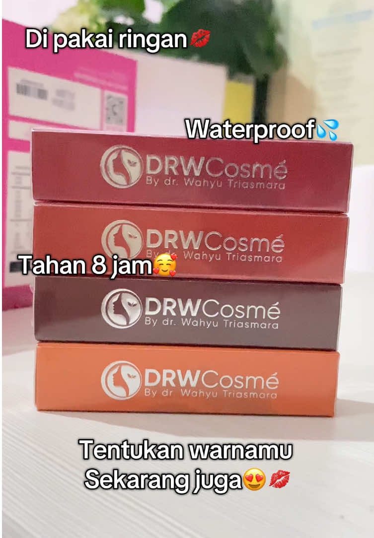 Klo kamu pakai shade yang mana nih?? #drwskincareindonesia #drwskincare #drwahyutriasmara #lipcream #lipstik 