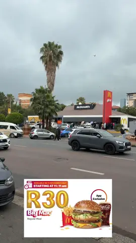 I was also gonna go till I saw the line 🫩 #mcdonalds #bigmac #tiktoksouthafrica #sama28 