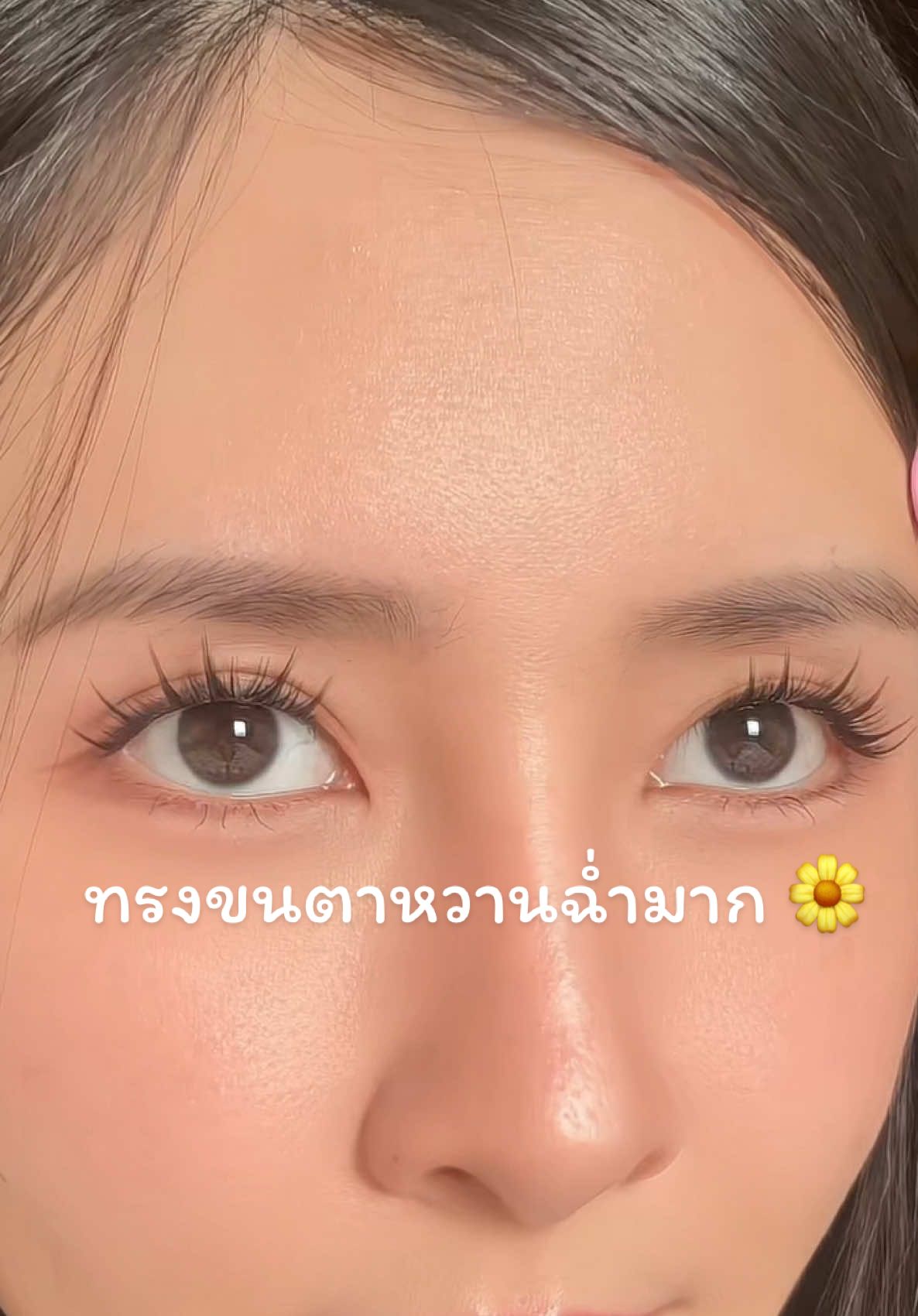 ตาหวานฉ่ำแบบไม่ต้องใส่คอนแทคเลนส์  ต้องขนตารุ่นนี้ สเนคกี้  สวยมาก #skyeye #skymi #ขนตาปลอมมีกาวในตัว #ขนตาปลอมไร้ก้าน #ฮันฮันสตอรี่ 