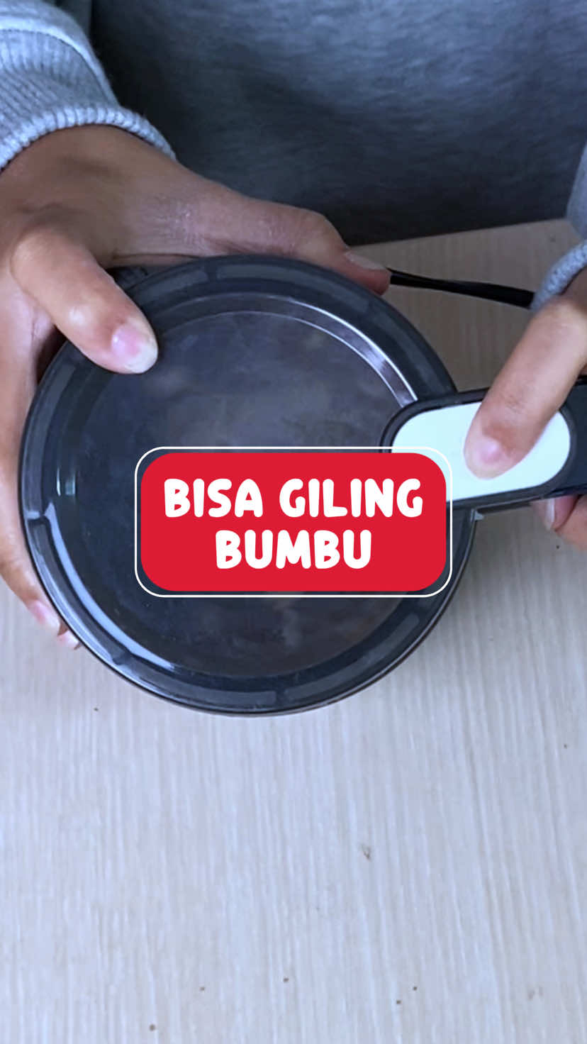 Dijamin sih hasilnya halus banget!😍 #grinder #penggilingbumbu 