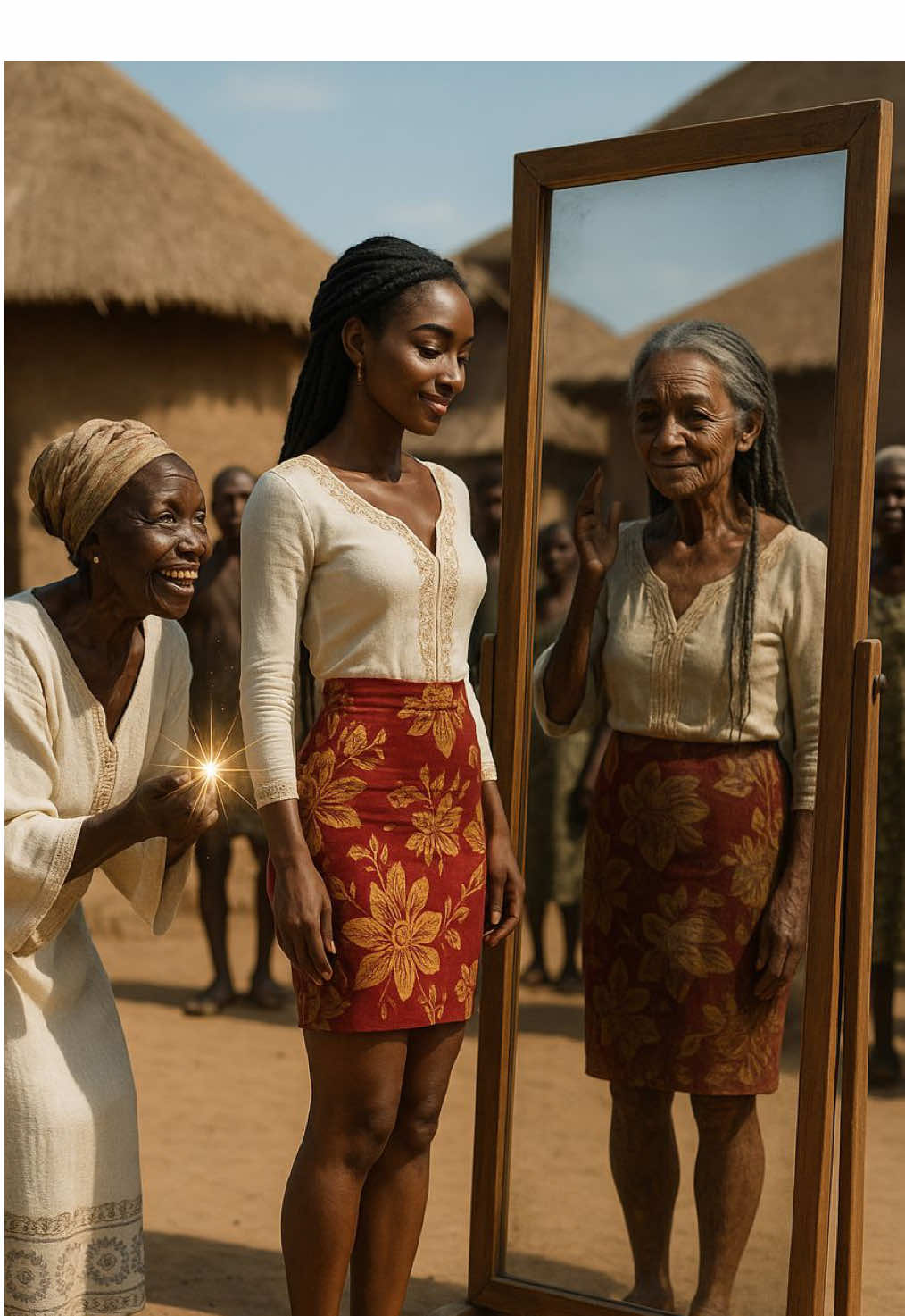 PARTIE 1: Elle se vantait qu’elle était la plus belle du village jusqu’à ce que son arrogance la trahisse un jour…..