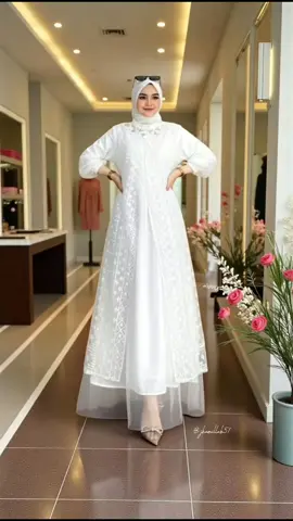 TERBARU Kayla Dres fit. M. L, XL.XXL full Puring Aplikasi Payet Mutiara Tille Mix brukat Baju Pesta Wanita Kekinian Outfit Muslimah #dress #outfit #kondangan #muslimah #lebaran 