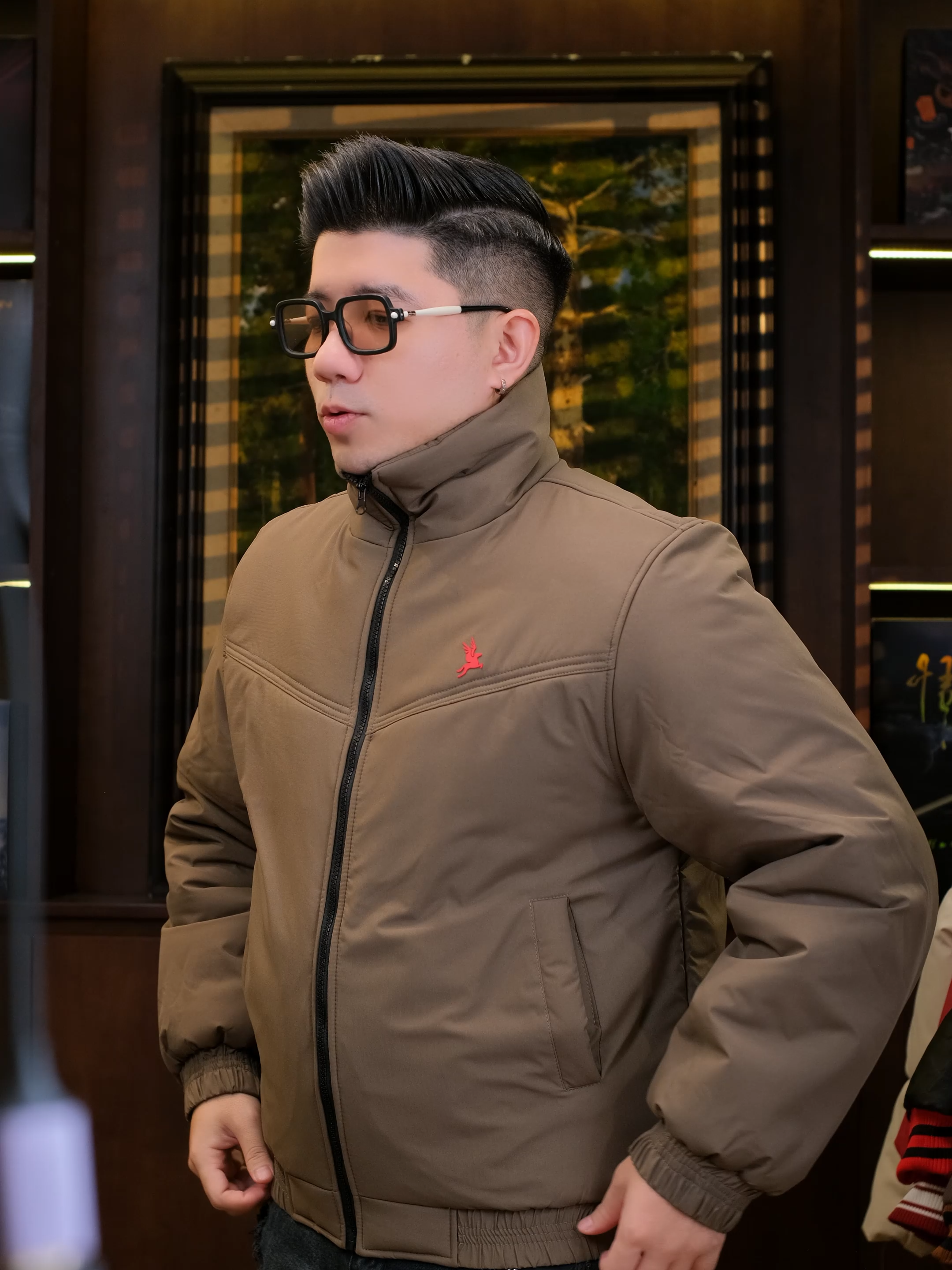 Áo phao siêu ấm dày dặn #minhcuan #thoitrangnam #aokhoac #xuhuong #aoni #aodaitay #aobomber #aophao #aophaolotlong