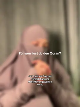 Das sollte niemanden davon abhalten zu rezitieren und Allahs Wort zu verbreiten. Sei dir jedoch im Klaren für wen und warum du das tust! Aufrichtig und gottesfürchtig. Möge Allah uns besser machen. Amin #quran #recite #alhamdullilah #islamic #deen 