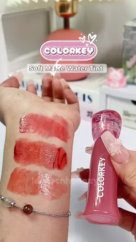 Ai mê son tint lì thì không thể bỏ qua em này đâu nha 💋 #colorkeywatertint #sontint #colorkeyvn #sonli #gocnhohazy 
