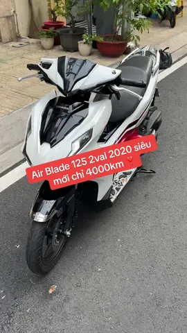 Air Blade 125 2val date 2020 trắng đỏ như mới chỉ 4000 cây số ❤️ #AirBlade #airblade125 