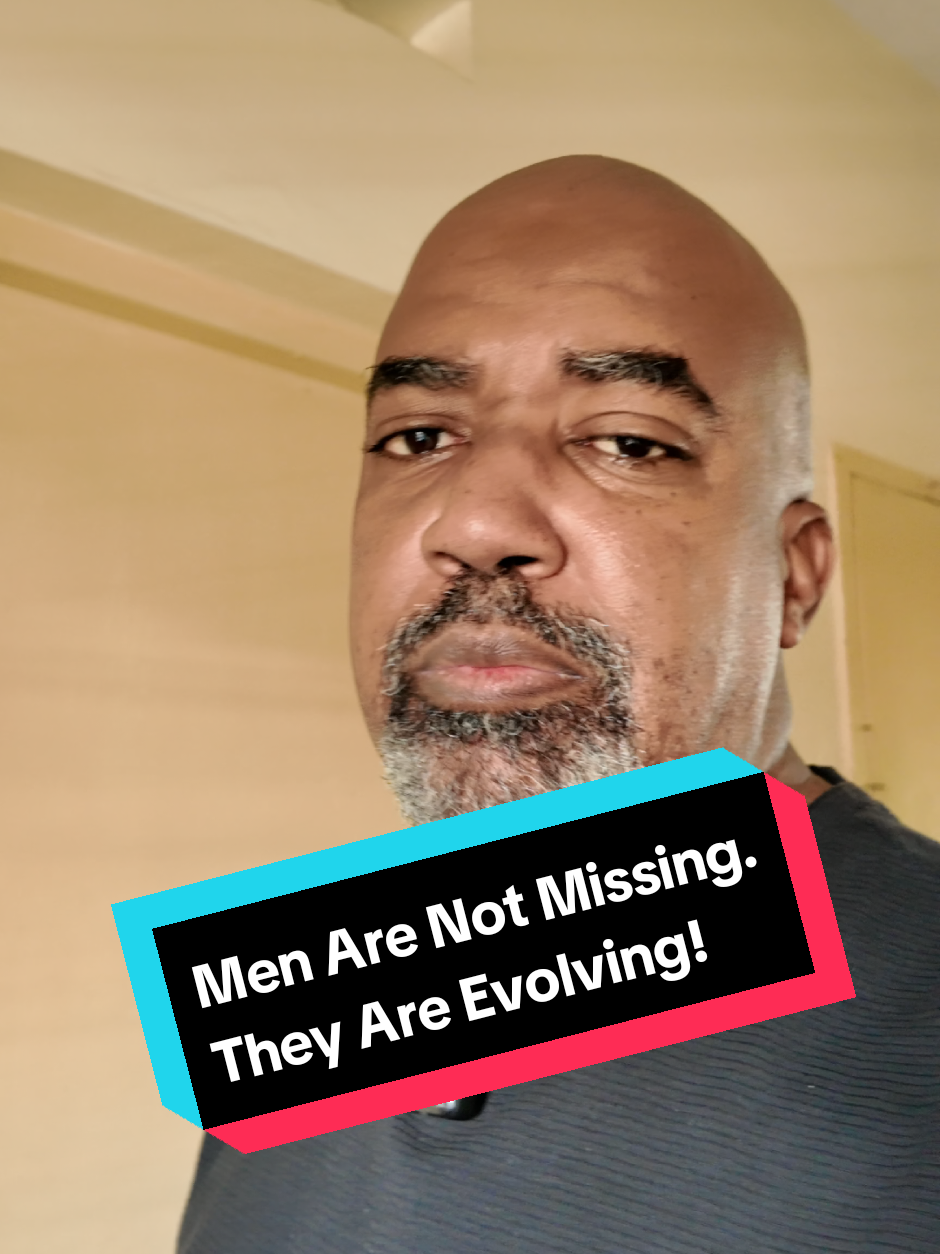 Men Are Not Missing. They Are Evolving! They’re not lost. They’re healing. They’ve stopped performing and started rebuilding. Don’t confuse silence for absence, some men just chose peace over noise. To the ones doing the inner work, salute. To the ones yet to begin, start. Because the boy didn’t disappear. The man finally came home.  #ItsAMindsetThing #mindsetchronicles 
