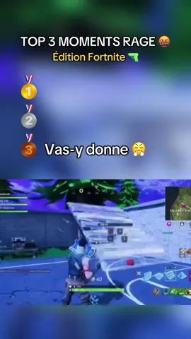 Top 3 Moments Rage 🤬 Edition Fortnite 🔫 #top3 #rage #fortnite 