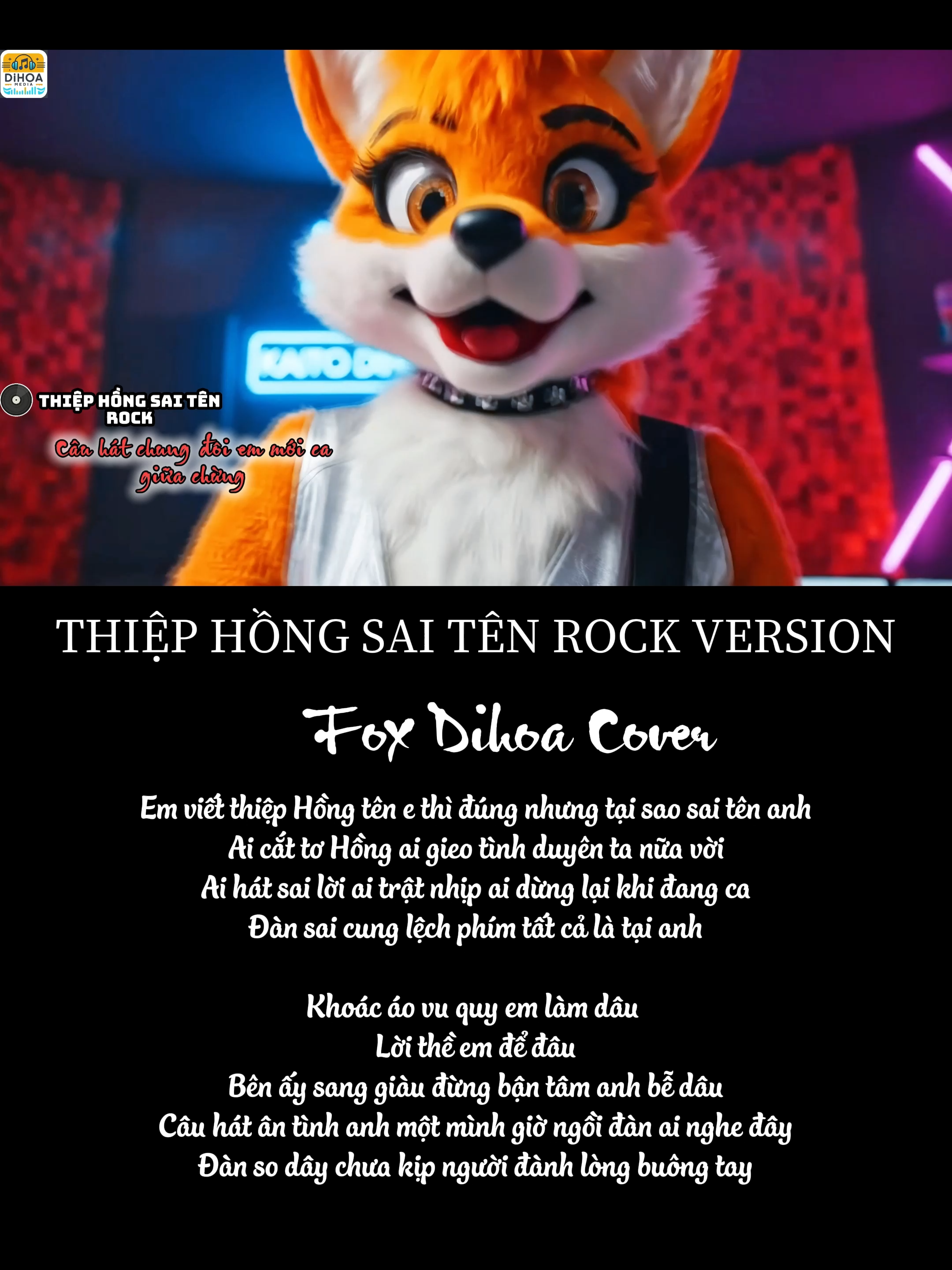 THIỆP HỒNG SAI TÊN ROCK - FOX DIHOA COVER | HÁT BẰNG CẢ TÍNH MẠNG LÀ ĐÂY HEHEHEHE  #thiephongsaiten #emvietthiephongsaitenanh #emvietthiephong #hottiktok #rock #metalrock