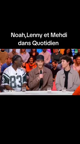 Noah,Lenny et Mehdi dans Quotidien #staracademy2025 