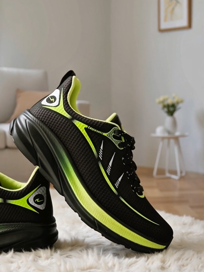 Sepatu running GLVIU Zeus PRO adalah sepatu olahraga lokal premium yang dirancang untuk lari, casual, outdoor, dan aktivitas harian. Material upper menggunakan mesh dan rajut premium yang ringan, adem, dan tidak mudah pecah. Bagian insole memakai Foamsoft empuk, sedangkan outsole memakai Eva Phylon yang sangat ringan, lentur, dan nyaman dipakai seharian. Tersedia untuk pria dan wanita dengan ukuran normal. Jika kaki lebar, disarankan naik 1 ukuran. Cocok untuk jogging, olahraga ringan, hingga dipakai sehari-hari. Size Chart: 38 = 23,5 cm 39 = 24 cm 40 = 25 cm 41 = 26 cm 42 = 27 cm 43 = 28 cm 44 = 28,5 cm Hashtag: #SepatuRunning #SepatuLariPria #SepatuLariWanita #SepatuOlahraga #RunningShoes 