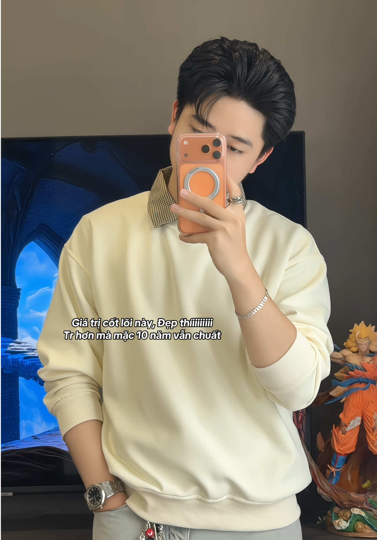 10 năm nữa ae bỏ ra mặc vẫn được, thế nó mới nét chứ kkk