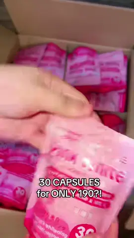 Pinkwhite Capsule Glutathione +Collagen+Vitamins And Oral Sunblock. 30Capsule in 1 pouch. From 199 to 179 pesos only!!! #honestglow #honestglowpinkwhite #pinkwhitebyhonestglow #glutathione #onthisday 