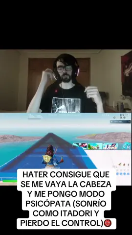 me vuelvo loco y hago que hater se achante y pida perdón👹👹👹👹