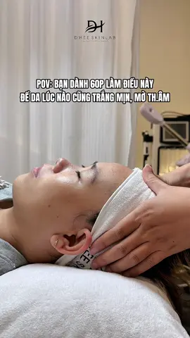 Khi bạn không makeup nhưng ai cũng hỏi sao da dạo này trắng thế? #caytrang #utrang #dheeskinlab #fybシ #xh 