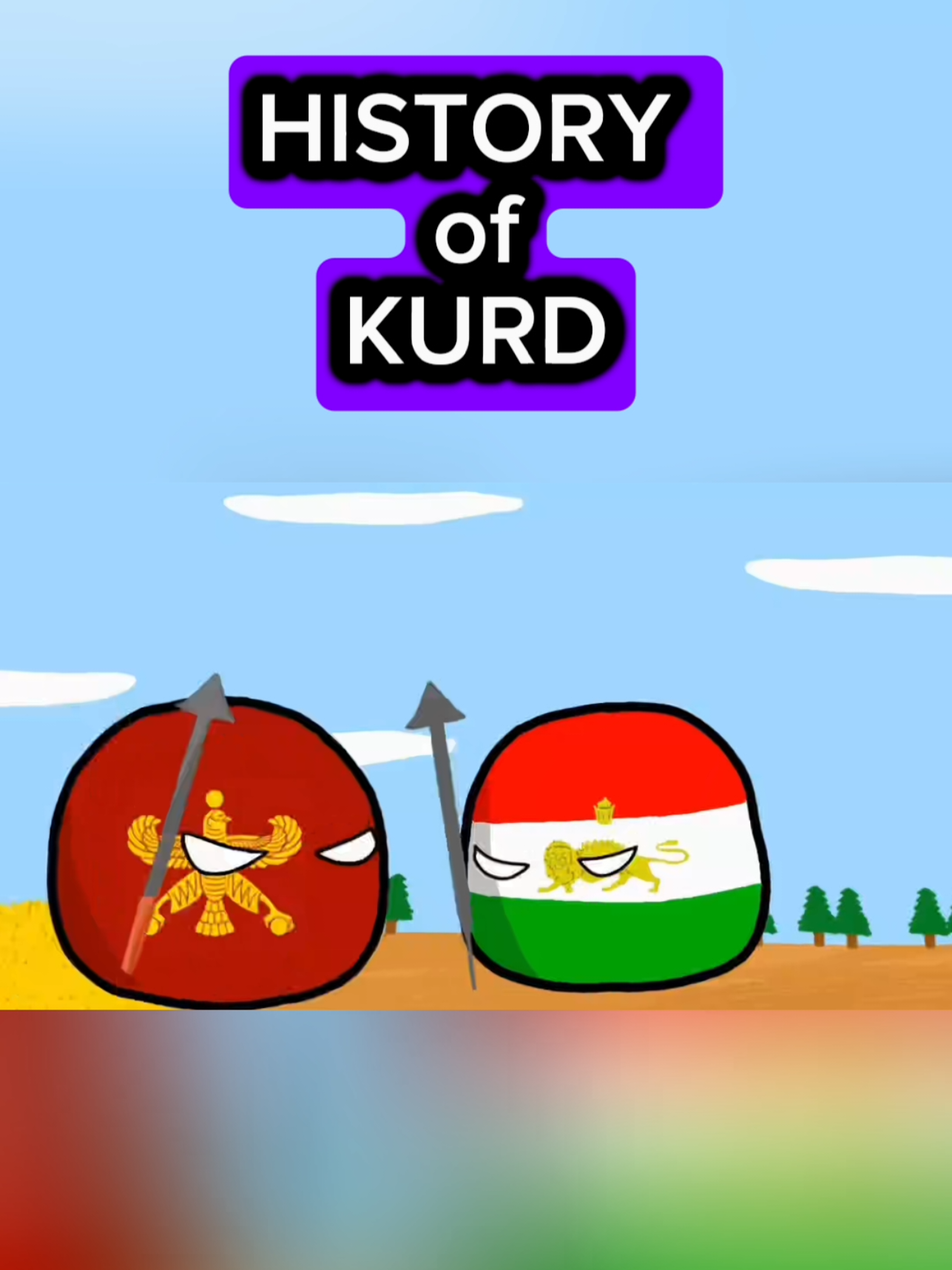 History of Kurds PART 1  #countryball #kurds #ball #country #History