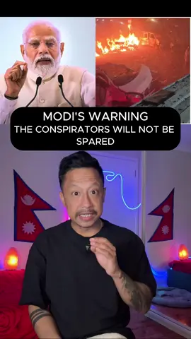 Modi says he will punish the criminals behind the explosion. #fyp #foryou #foryoupage #tiktoknepal #nepalitiktok 