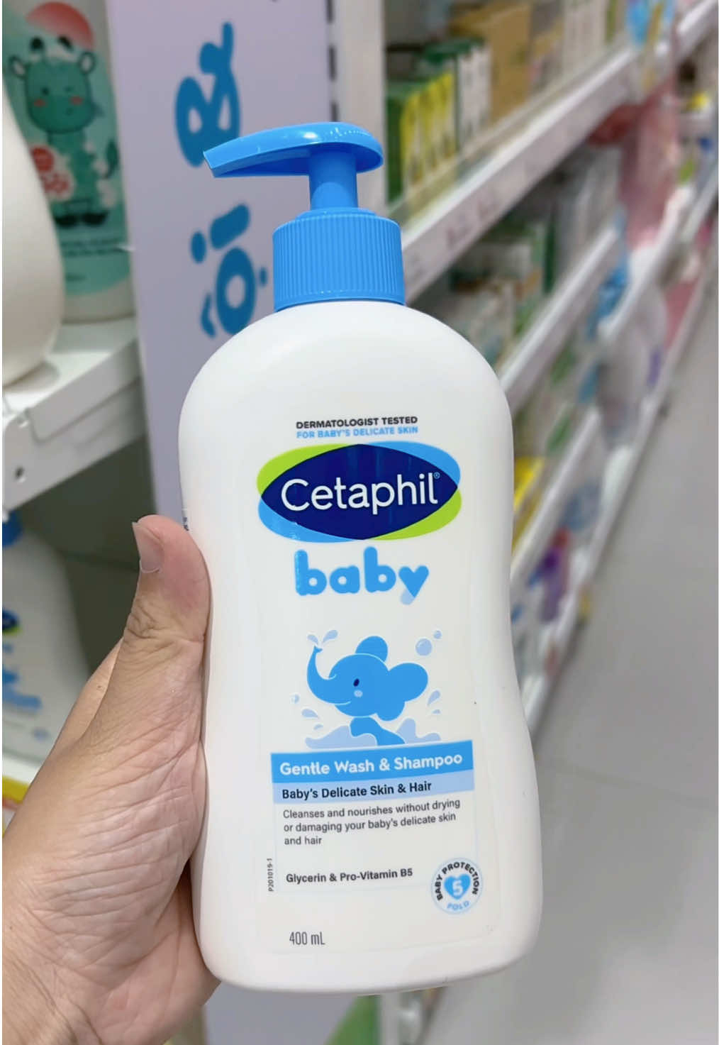 Sữa tắm gội quốc dân dành cho bé sơ sinh #cetaphil #suatamgoi #concung 