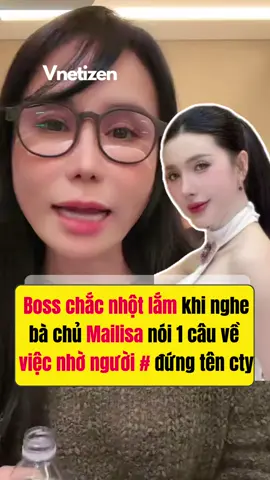 Boss kiểu 🌝 Chị Mailisa nói vậy làm em nhột nha chị ơi ‼️#mailisa #vnetizen #tiktokgiaitri #ngancollagen 