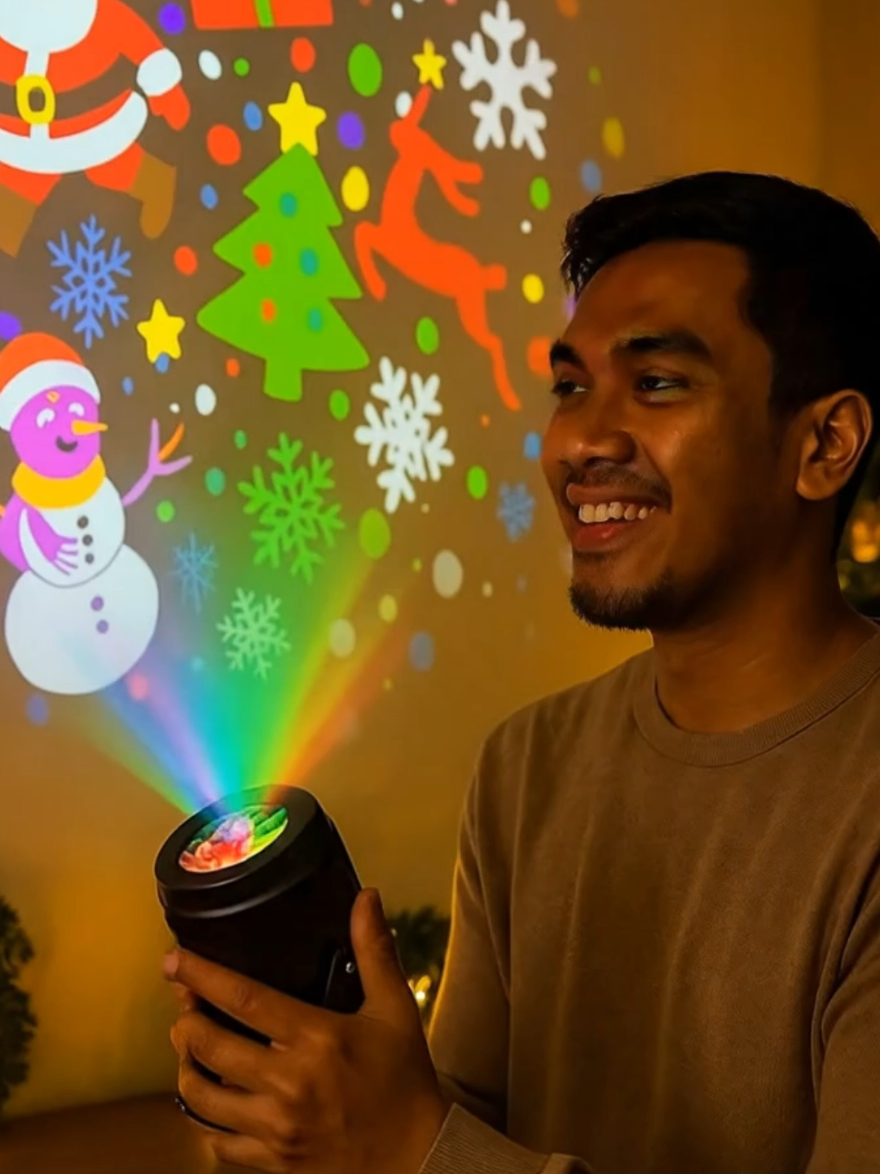 #lampuproyektornatal #lampuproyeksinatal#lampunatal#dekorasinatalrumahmu 