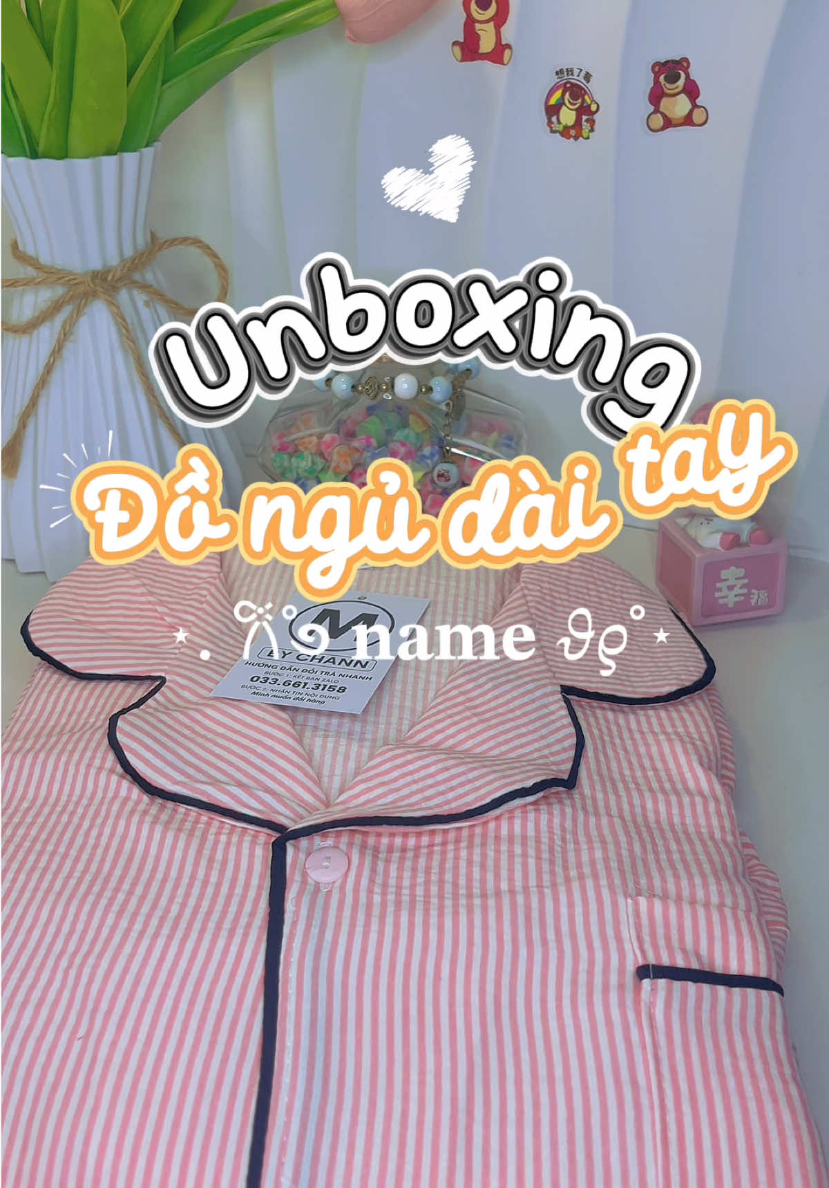 Phần 38: Đồ ngủ dài tay 👇 mặc siêu dễ chịu 😍😍 #doxinhmoingay #donguxinh #unboxing #tapxaykenhtiktok #viralvideo 