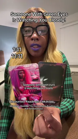 Someone With Green Eyes Is Watching You Closely! #spirituality #spiritualtiktok #tarot #astrology #intuition 