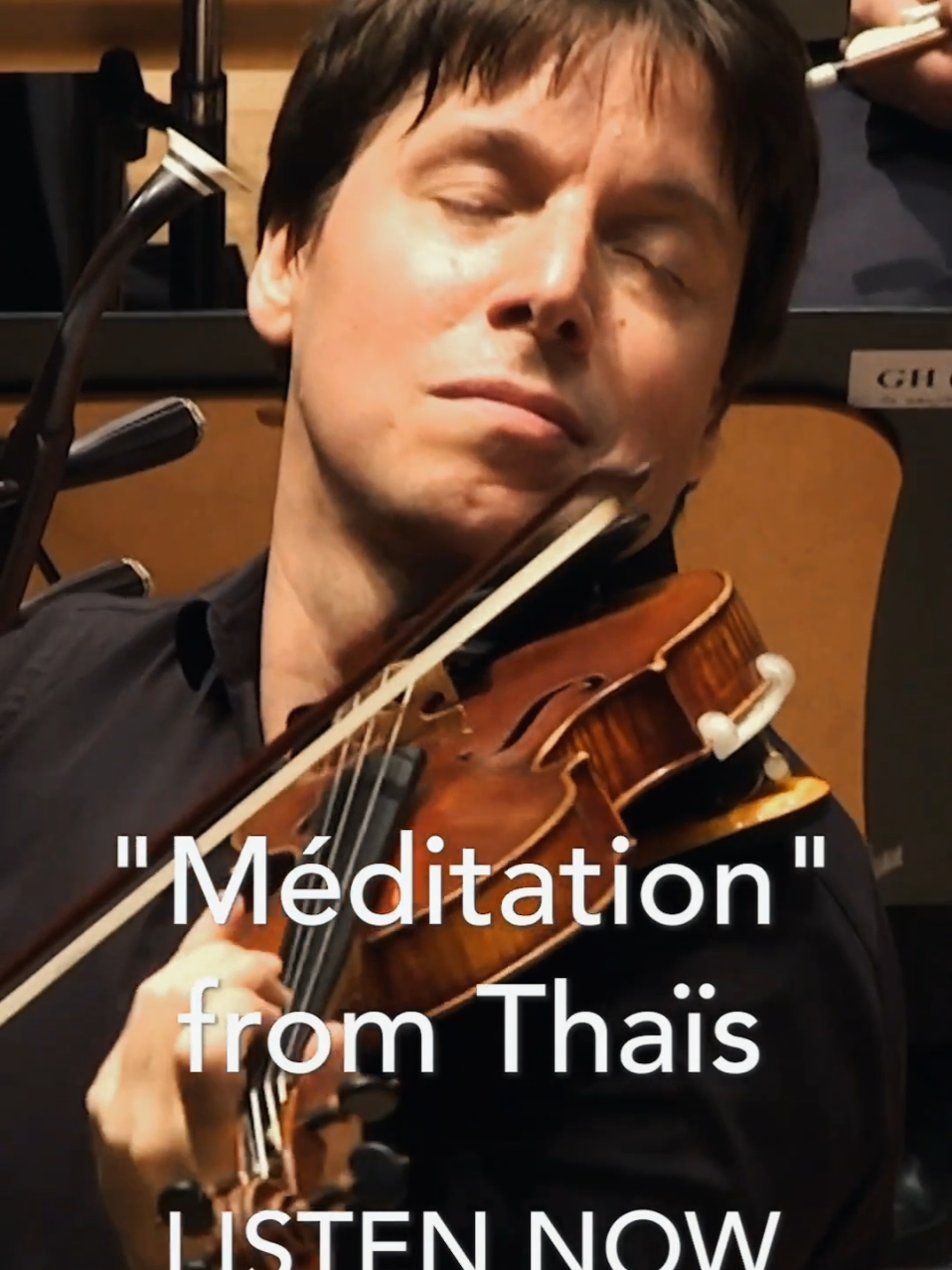 Massenet e o violino de Joshua Bell: uma combinação divina. Salve para ouvir sempre que precisar de paz.  #violinmotivation #Meditation #motivation  #Classical #Violin
