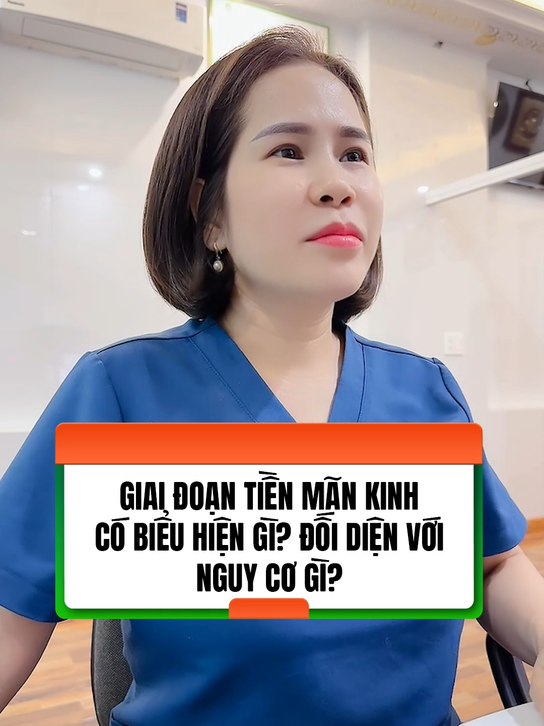 Giai đoạn tiền mãn kinh có biểu hiện gì? Đối diện với nguy cơ gì? #bacsingocanh #sieuam #tienmankinh #mankinh #vosinhhiemmuon #xuhuong