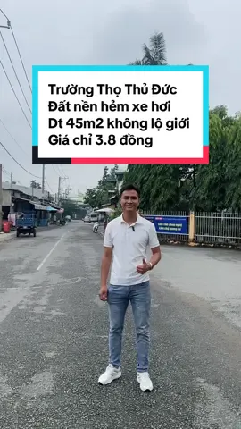 Trường Thọ Thủ Đức, Đất nền hẻm xe hơi, 45m2 chỉ 3.8 đồng. #bds #datnen #truongtho #xuhuong #metro 