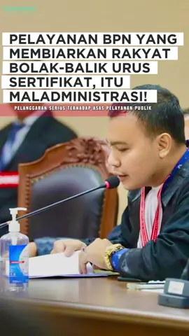 PELAYANAN BPN YANG MEMBIARKAN RAKYAT BOLAK-BALIK ITU MALADMINISTRASI!” Bukan sekadar lambat, tapi pelanggaran serius terhadap asas pelayanan publik dan bisa dilaporkan ke Ombudsman RI! Kalau rakyat sudah bolak-balik ke kantor BPN (Badan Pertanahan Nasional) tapi berkasnya tidak pernah selesai itu bukan sekadar lambat kerja, itu bentuk maladministrasi. Menurut Pasal 1 angka 3 UU No. 37 Tahun 2008 tentang Ombudsman RI, maladministrasi adalah perilaku atau perbuatan melawan hukum, melampaui wewenang, menggunakan wewenang untuk tujuan lain, termasuk kelalaian atau pengabaian kewajiban hukum dalam pelayanan publik. #edukasihukum #bpn #ombudsman #sertifikat #fyppppppppppppppppppppppp 