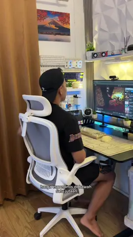 Membalas @nyemill yukkk rekomendasi kursi kantor harga ergonomis,cocok banget buat tambahan setup komputer atau meja kerja #kursikantor #kursigaming #kuca #desksetup #setupkomputer 