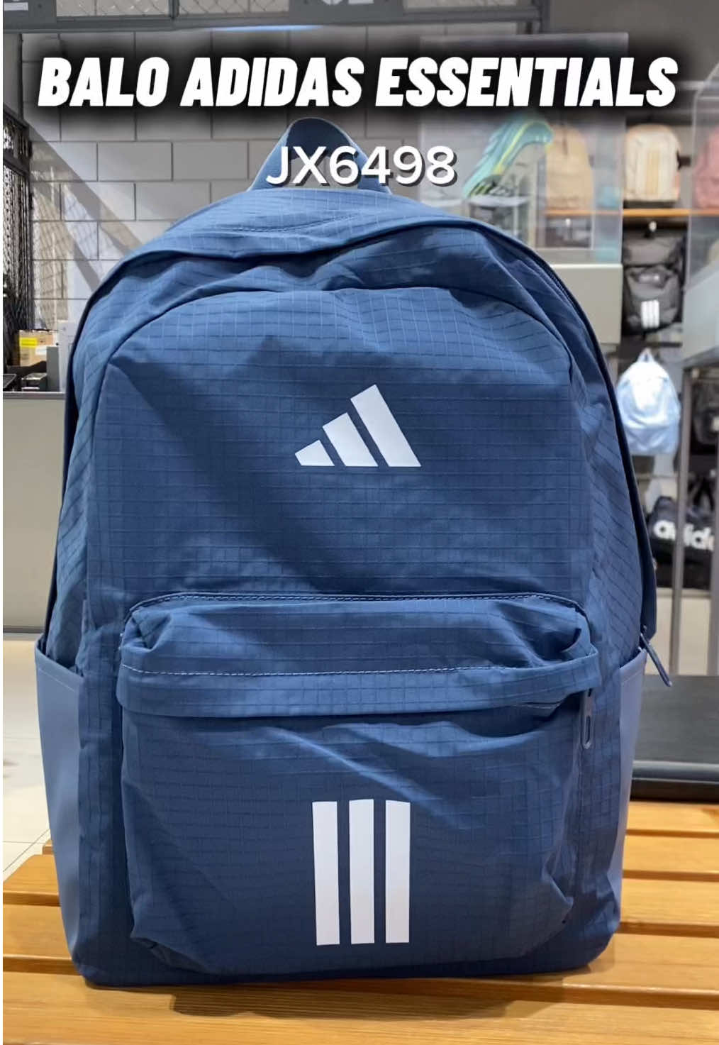 ✨ Nâng cấp phong cách mỗi ngày với ba lô Essentials 3 Sọc. Vừa đẹp, vừa tiện, dù đi học hay đi chơi đều cực hợp, đeo êm, ngăn rộng, phong cách năng động chuẩn adidas. #adidas #BackpackStyle #StreetStyle #DailyEssentials #fyp 