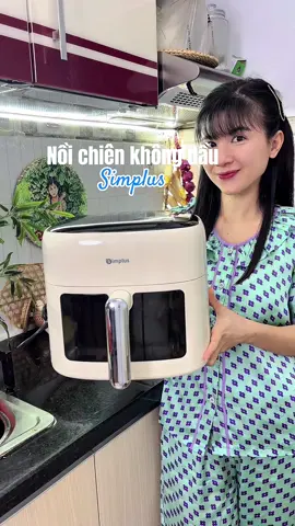 Chiếc nồi chiên không dầu xinh, tiện lợi như này đáng có mặt ở trong bếp nhà mình  @Simplus Vietnam @Simplus Pink  #bepnhashu #simplus #simplusvn #mcnwinbegin #noichienkhongdau