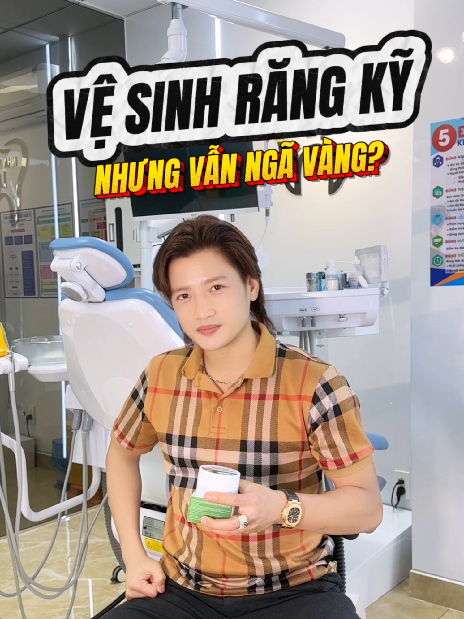 171 | Răng đã vệ sinh rất kỹ nhưng vẫn ngã vàng #mqskin #trangrang #saptrangrang #lamtrangrang #kemdanhrang