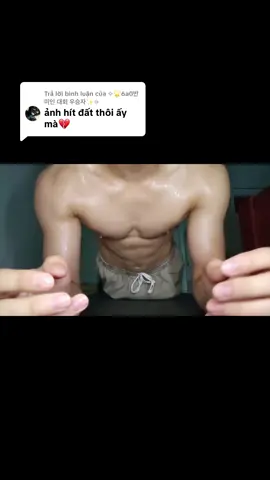 Trả lời @✧🌟6a0반 미인 대회 우승자✨✧ mãi mới có cmt đúng nè #quocthai #gym #plank 
