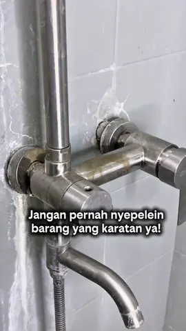 Sekarang enggak takut lagi kalo ada barang yang karatan. Karena bisa hilang cuma dioles Bowin. #ironcleaning #pembersihkarat 