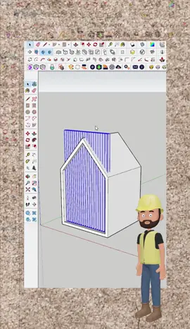 Cara Mudah Memotong dan menghapus sebagian object di sketchup #sketchup #tutorialsketchup #sketchuptutorial #sketchupindonesia #sketchup3D