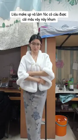 Make lên chắc ổn hơn ha #vayhaiday #setxinh #outfit #trend #foryoupage 