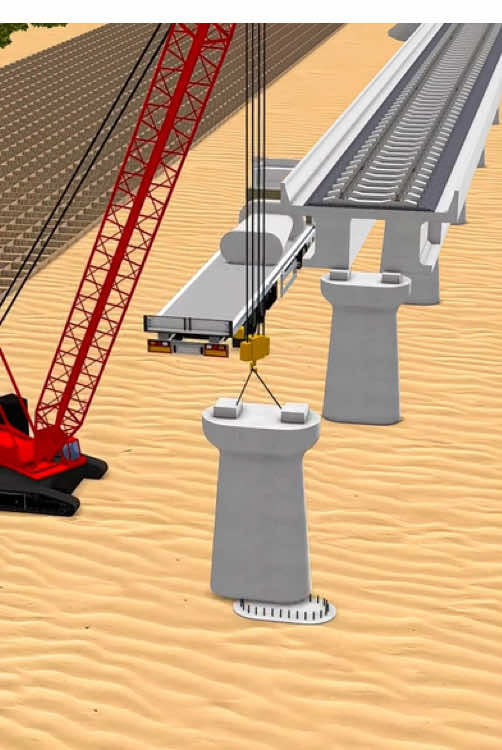 How do you build a railway in the desert?#foryou #zackdfilms #railway 