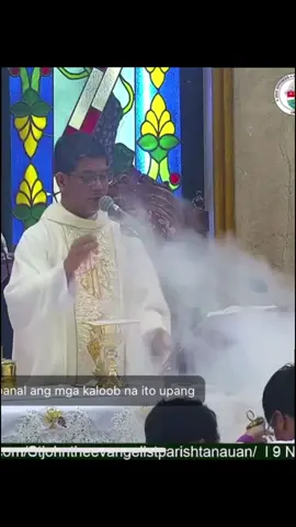 grabe naman usok niyo @ej, muntik ng hinde makita si kura😭 #foryou #sakristan #altarserver #sjeparish 