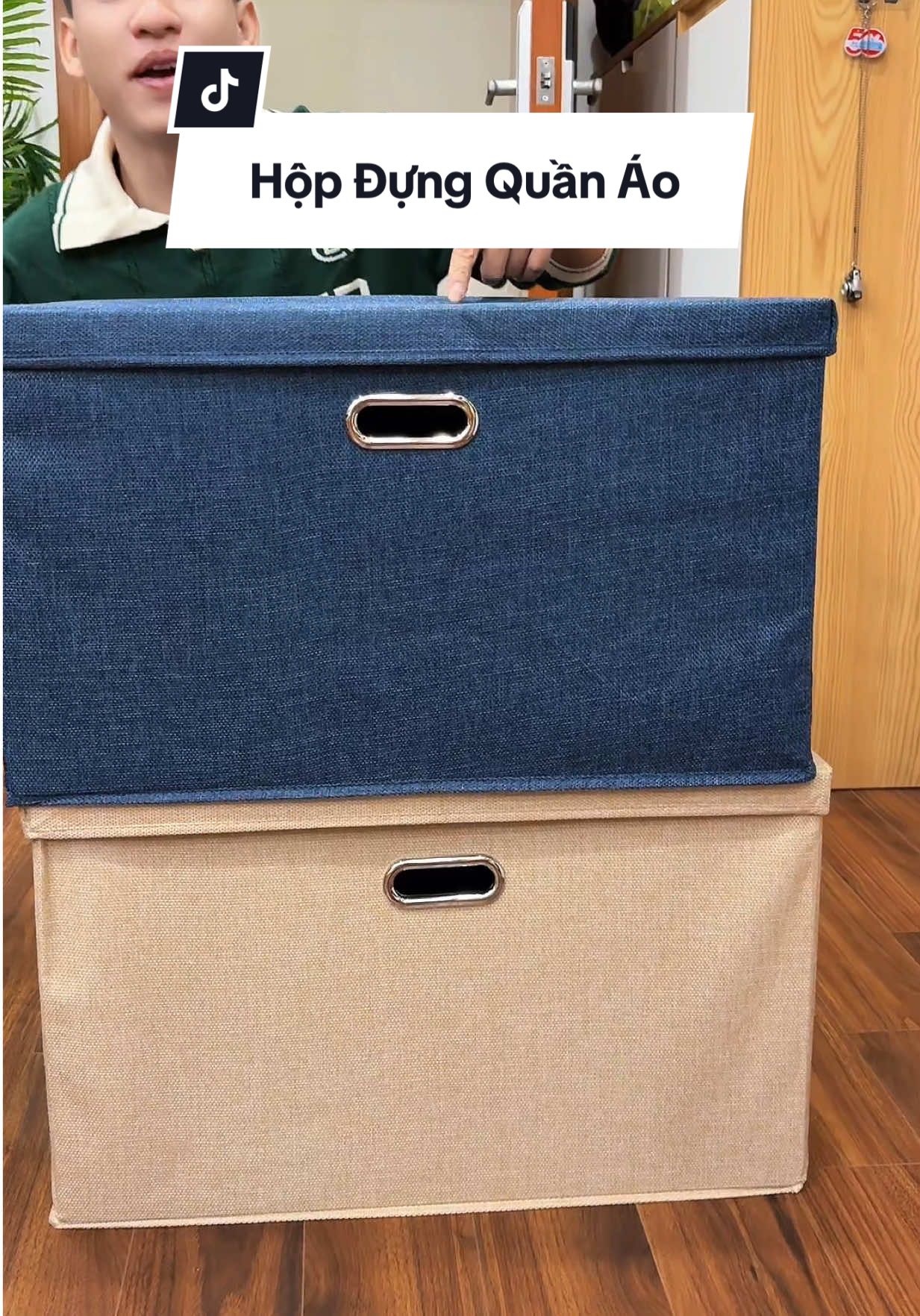 Hộp đựng quần áo đa năng #haohomhinh #hopdungquanao 