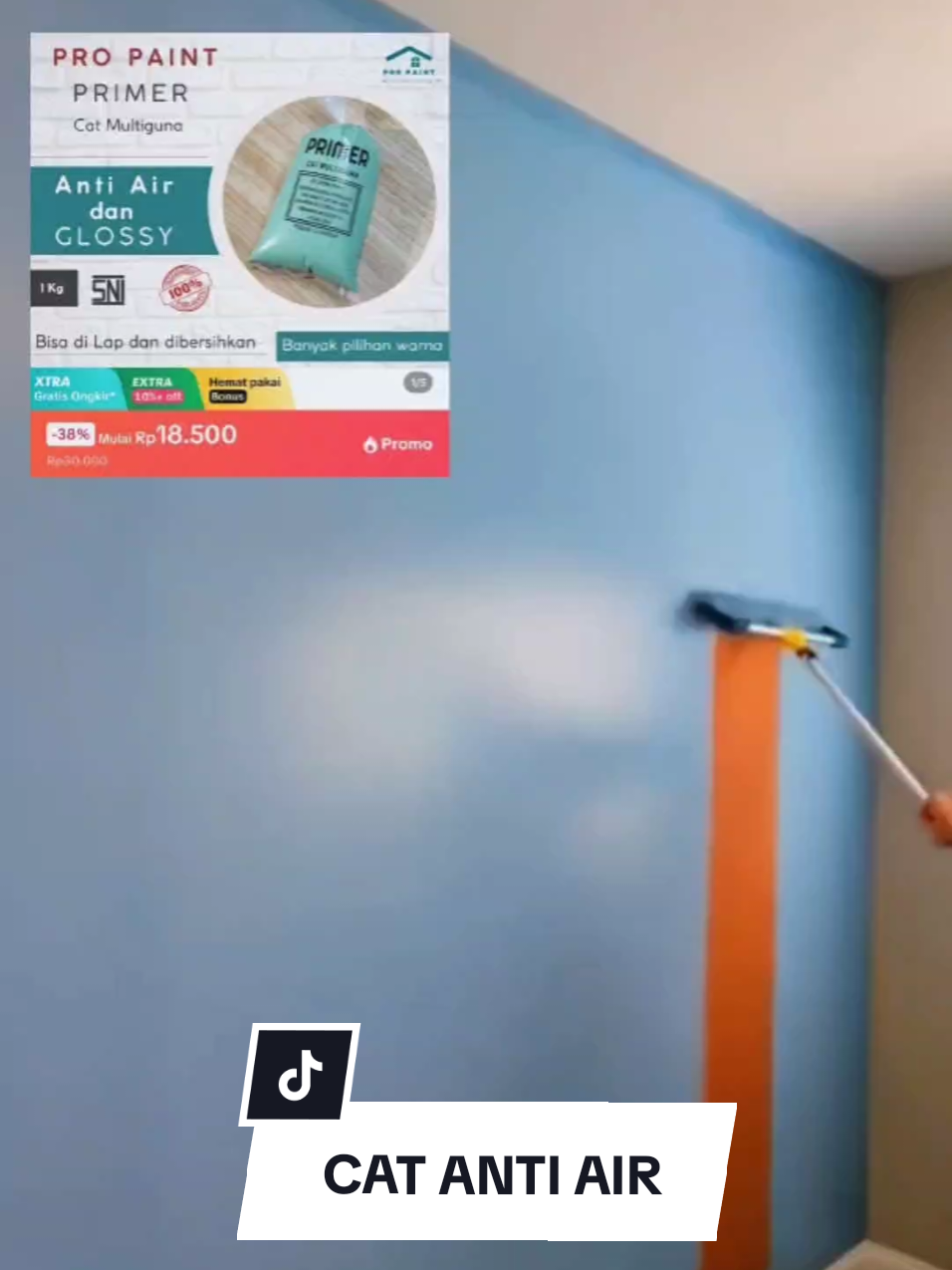 CAT PRO PAINT PRIMER GLOSSY, SOLUSI RUMAH ESTETIK. #cat #cattembokpremium #tahanlama #glossy #catmurah 