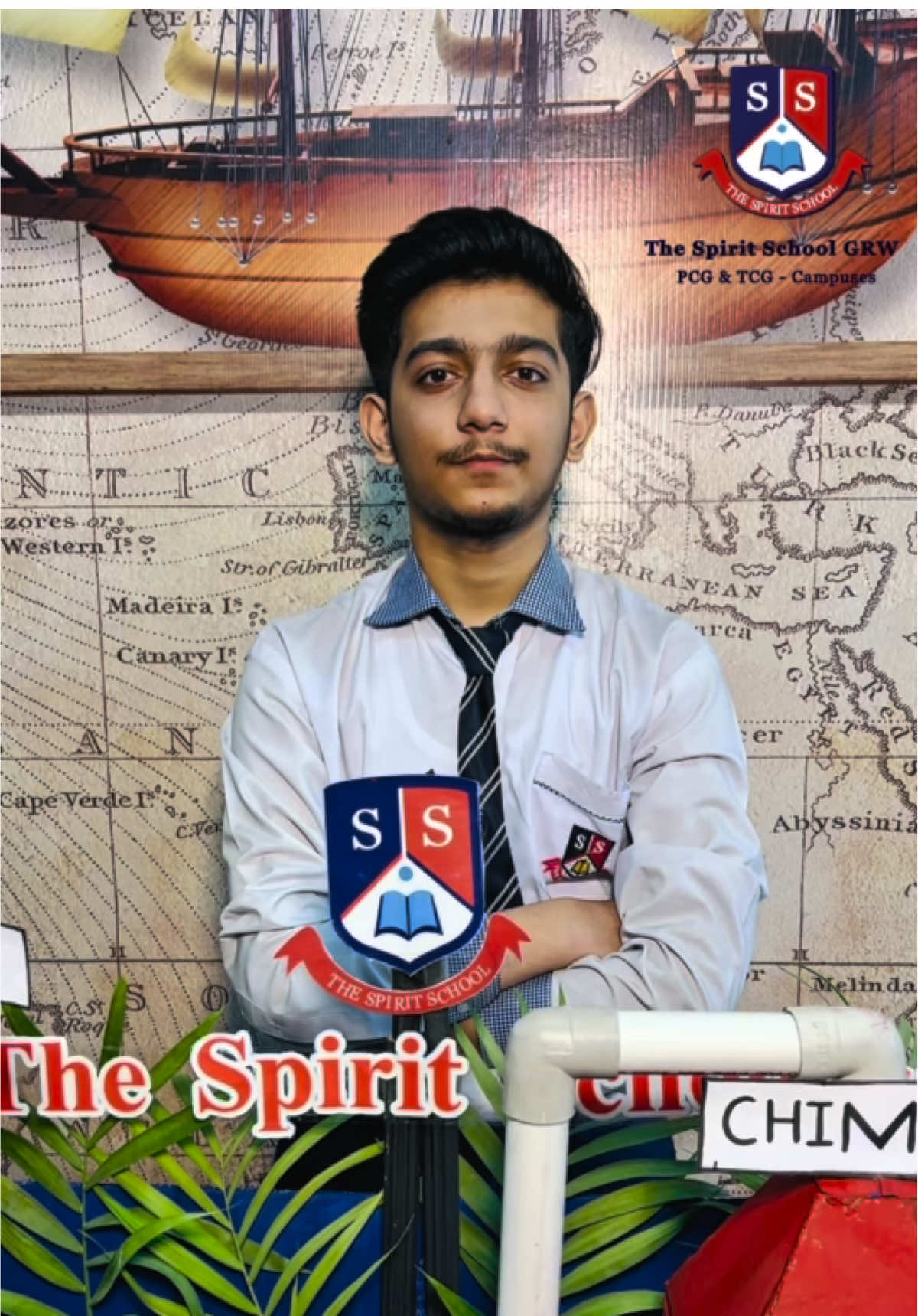 🌱 Turning Waste into Power! ⚡ Our young innovator at The Spirit School GRW – Talha Campus proudly present his science project — “Waste-to-Electricity System with Carbon Purification.” This model shows how we can purify polluted air and one day generate clean energy from waste. A small idea today… a big change for tomorrow! 💡💚 #thespiritschoolgrw  #electricity #carbon #cleanenergy #viral 