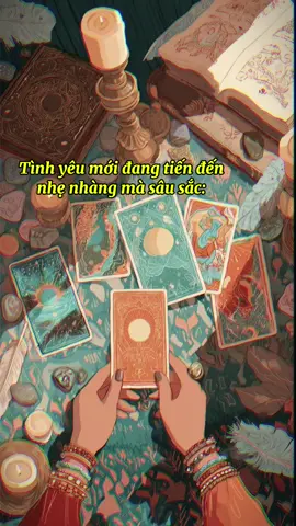 Tình yêu mới đang tiến đến nhẹ nhàng mà sâu sắc  #thongdiepcuocsong  #traibaitinhyeu #tarot #xuhuongtiktok  #xuhuong. 