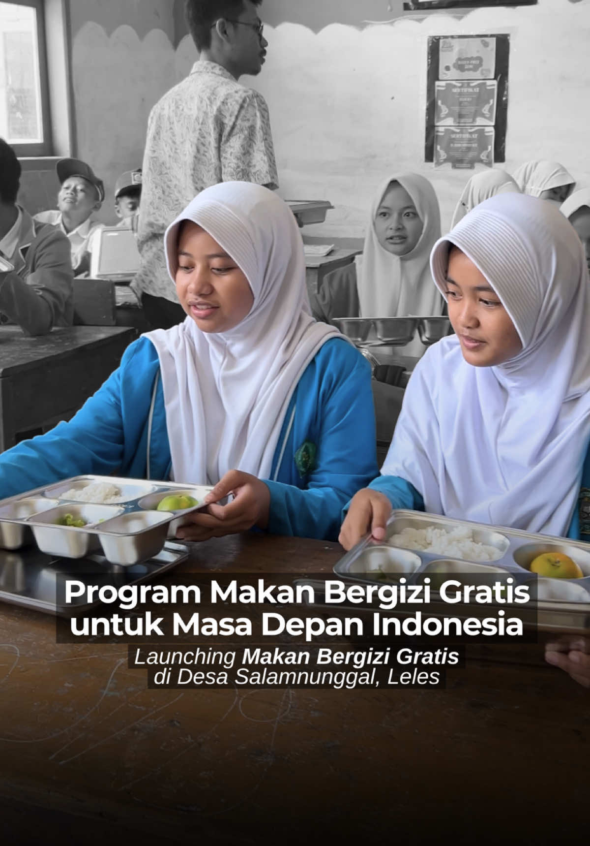 Sampurasun Wargi Garut Program Makan Bergizi Gratis menjadi salah satu langkah nyata Presiden Prabowo Subianto dalam meningkatkan kesehatan dan kualitas gizi masyarakat, khususnya anak-anak Indonesia.  Melalui program ini, pemerintah berkomitmen memastikan setiap anak mendapatkan asupan bergizi yang cukup sebagai fondasi untuk menciptakan generasi yang sehat, cerdas, dan siap membangun masa depan bangsa.