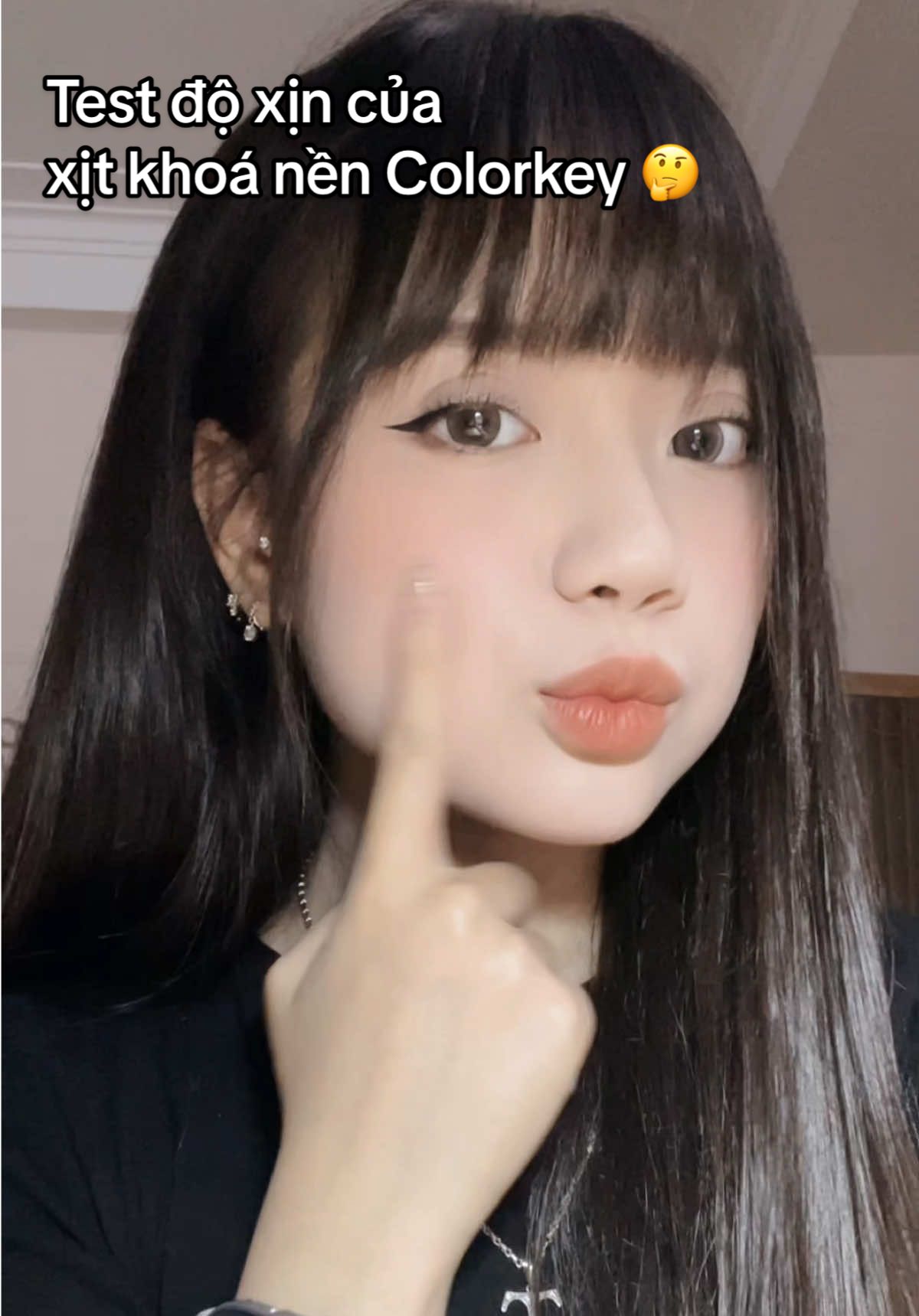 xịt khoá nền giúp lớp makeup bền hơn tình iu của bạn 😝 #xitkhoacolorkey 