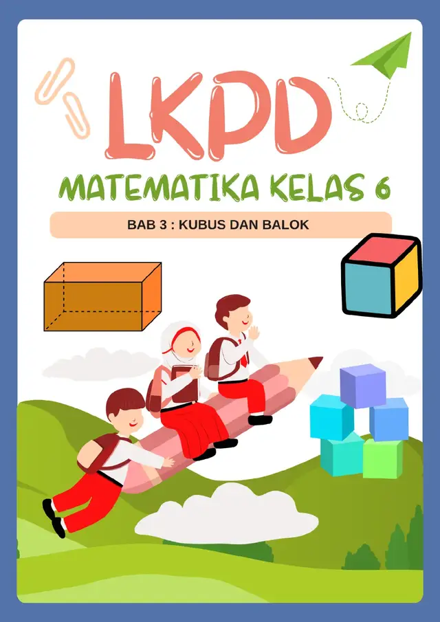 Monitor, LKPD Bab 3 sudah siap 👌👌👌 #lkpd #matematika #kelas6 #kubusbalok #gurusd 