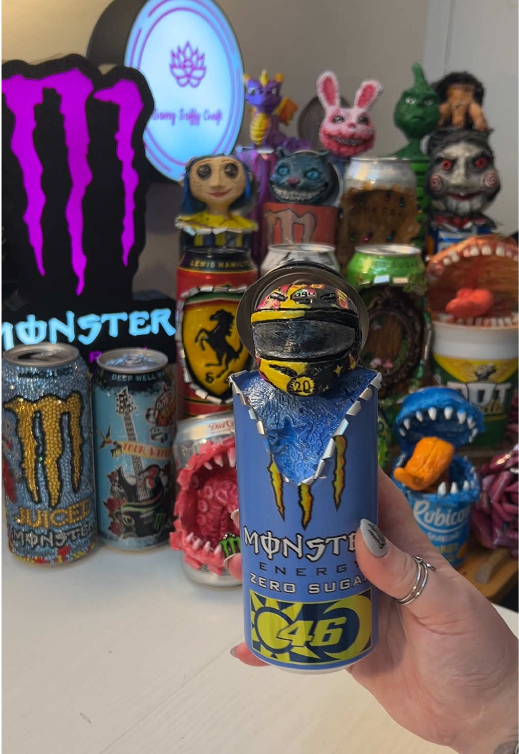 Rossi #monsterenergy #monstercancrafts #rossi #vr46 #valentinorossi 