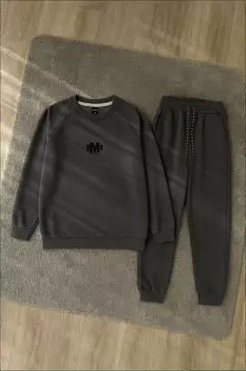 Bộ nỉ lót lông cáo Satedo thêu hoạ tiết #thoitrangnam #xuhuong #myoutfit #bothethaonam #bothudongnam 