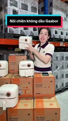 Nồi chiên không dầu Gaabor AF20M-YE01A dung tích 2 lít dùng cho 1 người công suất 900W nóng nhanh nhỏ gọn xịn xò nồi chiên Nấu ăn cooker noi chien gaabor nướng lò nướng air fryer  #noichienkhongdau #noichienkhongdaugaabor #giadung #Cindythuytichcuc #viral 